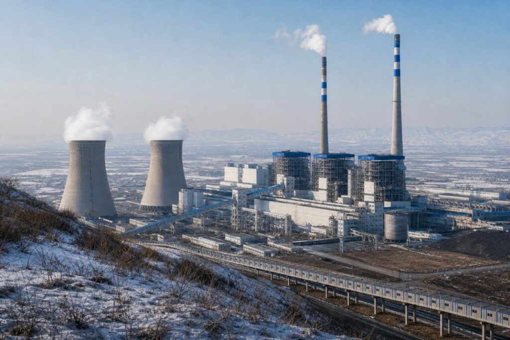 Centrale charbon — fumées et refroidissement d’une centrale thermique