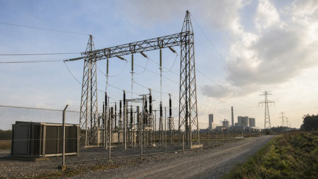 Energia escoada pela saída de alta tensão