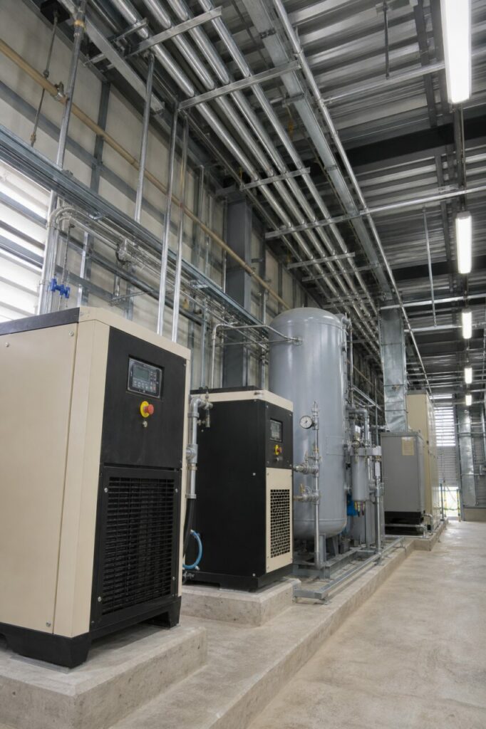 Compressors and filters for the instrument air network