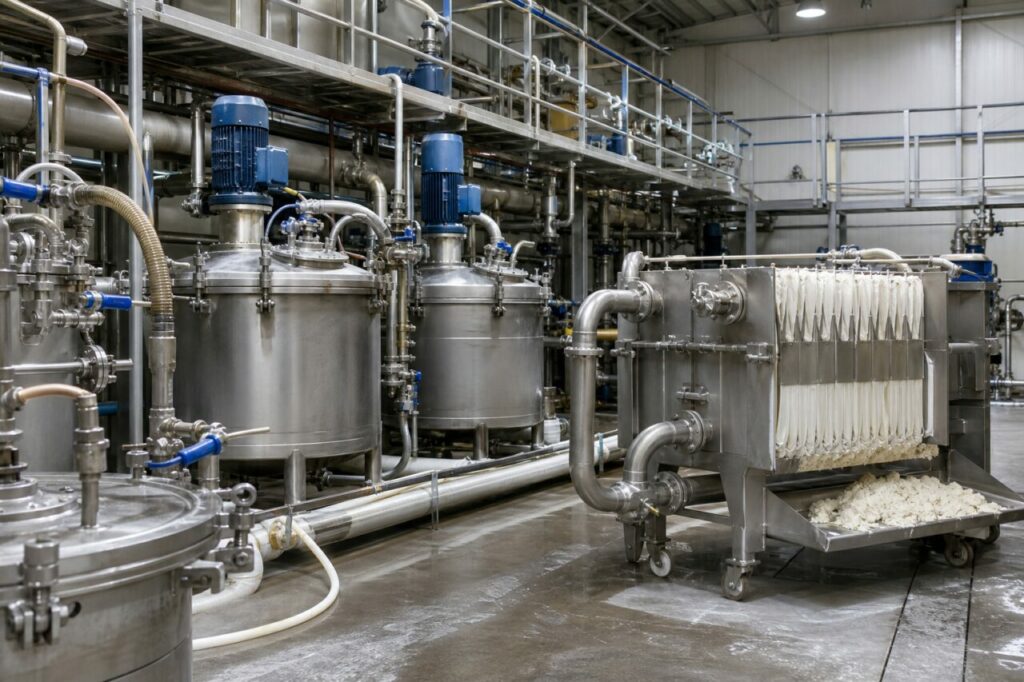 Kopräzipitation und Waschen von YSZ-Zirkonoxidvorstufen