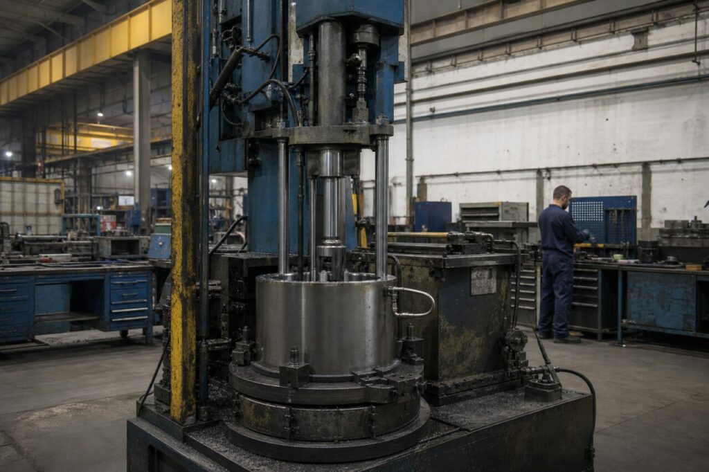 Honing machine with cylinder bed and working fluid