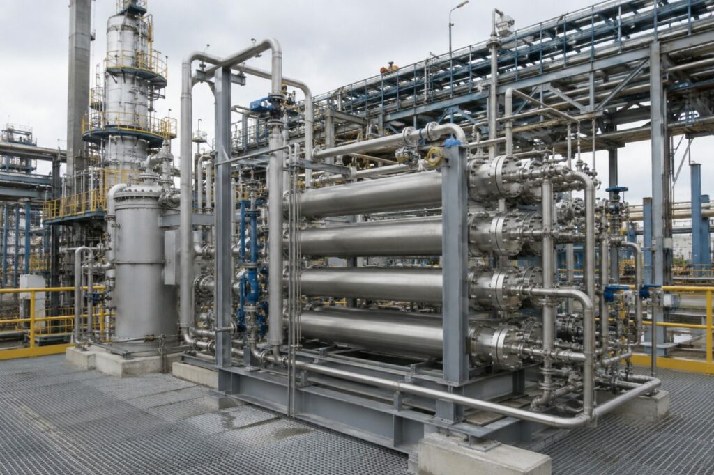 Réacteur de craquage d’ammoniac — tubes catalytiques pour production d’hydrogène