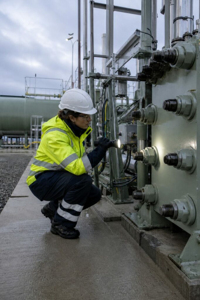 Raccords filetés — faisceau tubulaire du module hydrogène