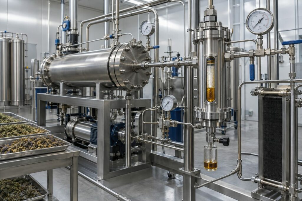 Skid de pompage haute pression pour extraction au CO2 supercritique