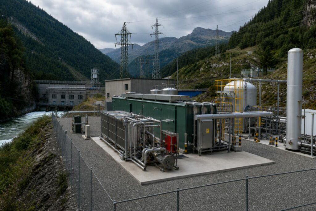 Modules électrolytiques connectés aux cuves et tuyauteries