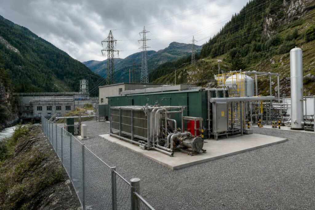 Échangeurs et pompes intégrés à l’unité d’électrolyse